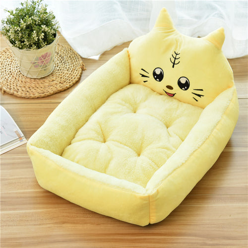 Cozy Pet Bed – Soft Fleece Nest for Cats & Dogs