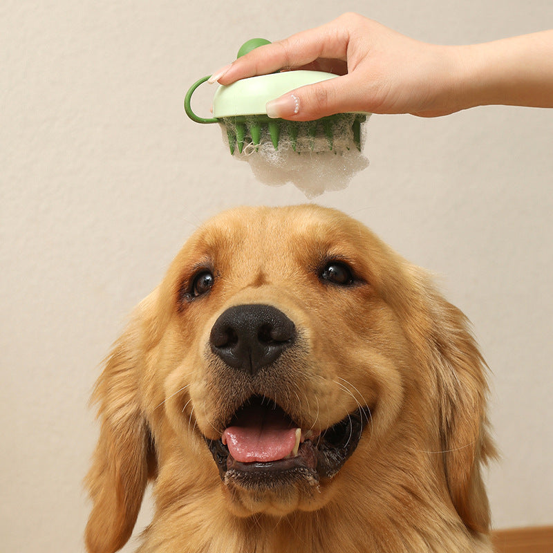 Soft Silicone Pets Hair Remover Comb Handheld Bath