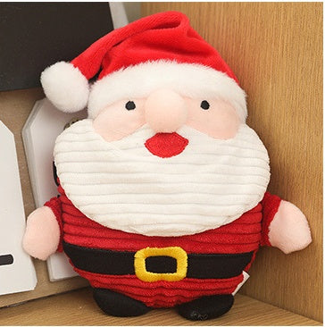 Pet Toy Cats And Dogs Bite-resistant Plush Doll Santa Claus Speaking Teething Doll