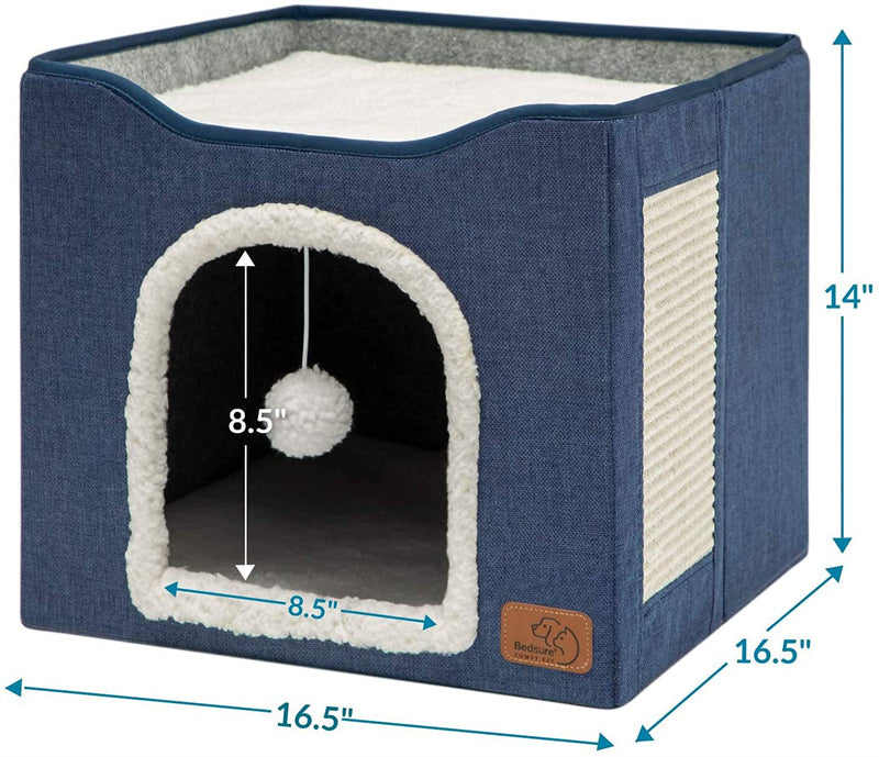 Indoor Foldable Stool Pet Cat Kennel
