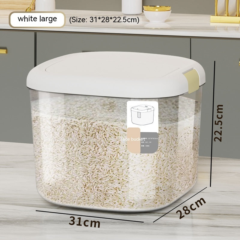 Food Grade Large Capacity Airtight Rice Storage Bin