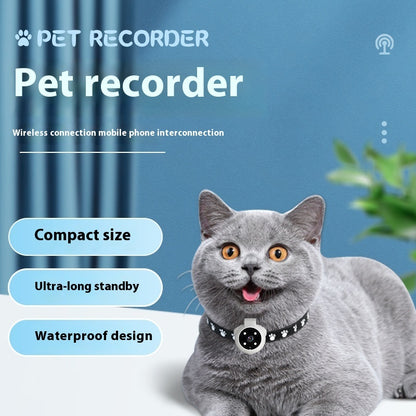 Pets Recorder Pet Tracker Collar Dogs And Cats Viewing