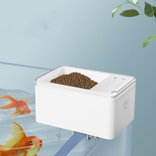 Automatic Digital Fish Feeder with LED Display