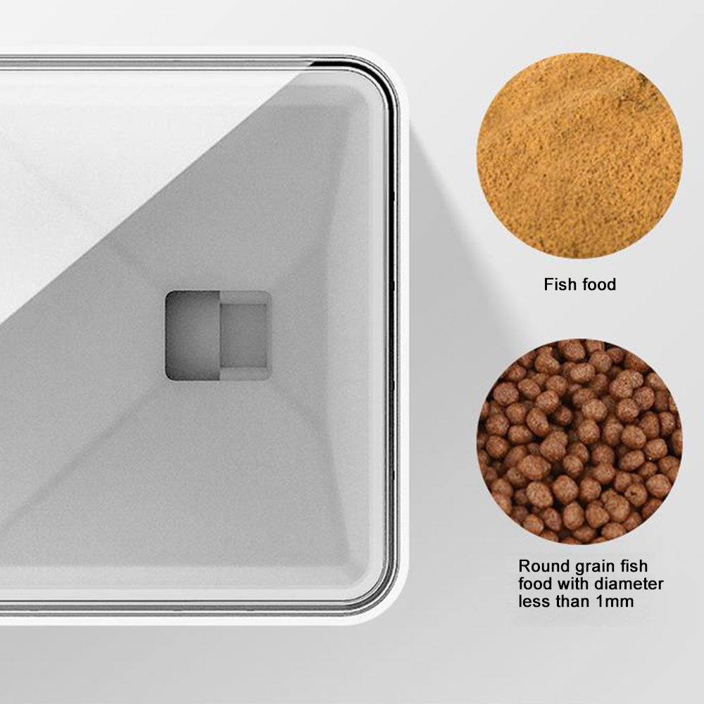Automatic Digital Fish Feeder with LED Display