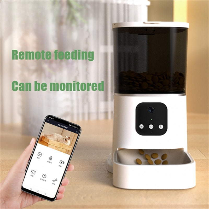 Pet Automatic Feeder Large Capacity Smart Voice Recorder
