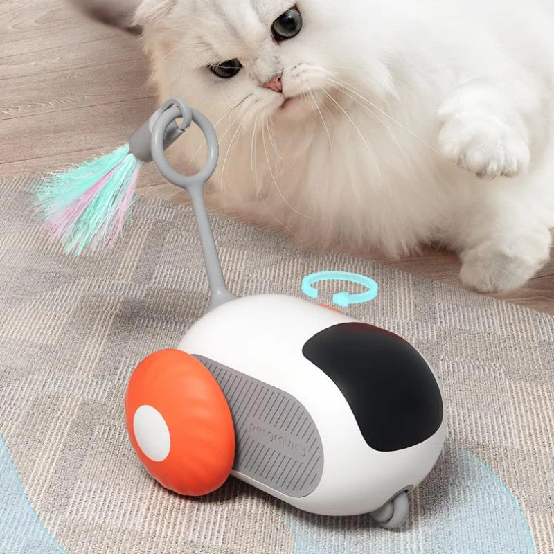 Remote Control Smart Cat Toy Car USB Charging