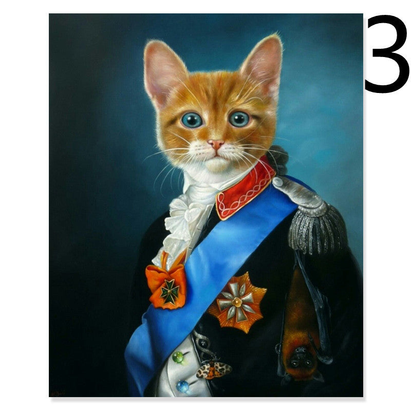 Custom Canvas Poster Pet Portrait Home Decoration