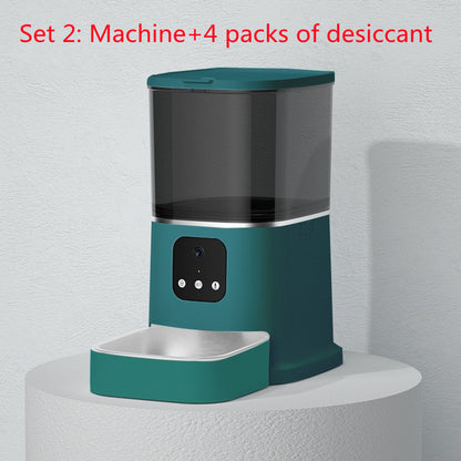 Pet Automatic Feeder Large Capacity Smart Voice Recorder