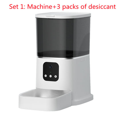 Pet Automatic Feeder Large Capacity Smart Voice Recorder