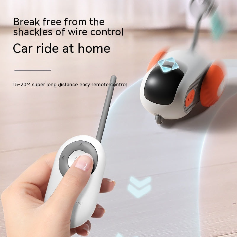 Remote Control Smart Cat Toy Car USB Charging