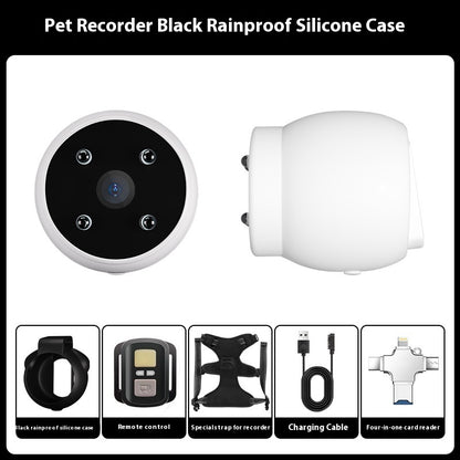 Pets Recorder Pet Tracker Collar Dogs And Cats Viewing